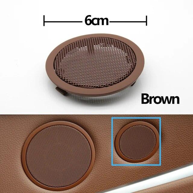 Interior Rear Door Tweeter Loud Speaker Cover Replacement For BMW X5 X6 E70 E71 E72 2007-2013 5 GT  F07 2010-2017