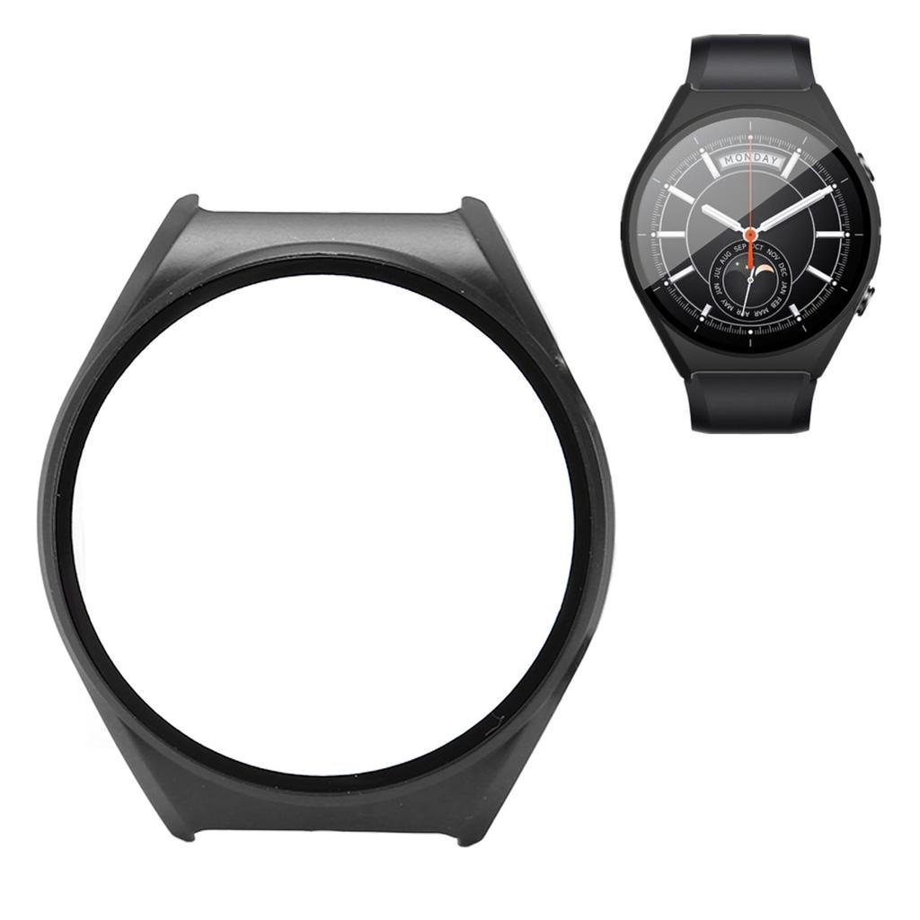 2 In 1 Watch Screen Protective Case Thin High Definition Watch Screen Protective Cover for S1