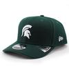 New Era 9SEVENTY Stretch Snapback Michigan State Spartans NCAA Stretch Snapback Dark Used Cap, Cap, Green,