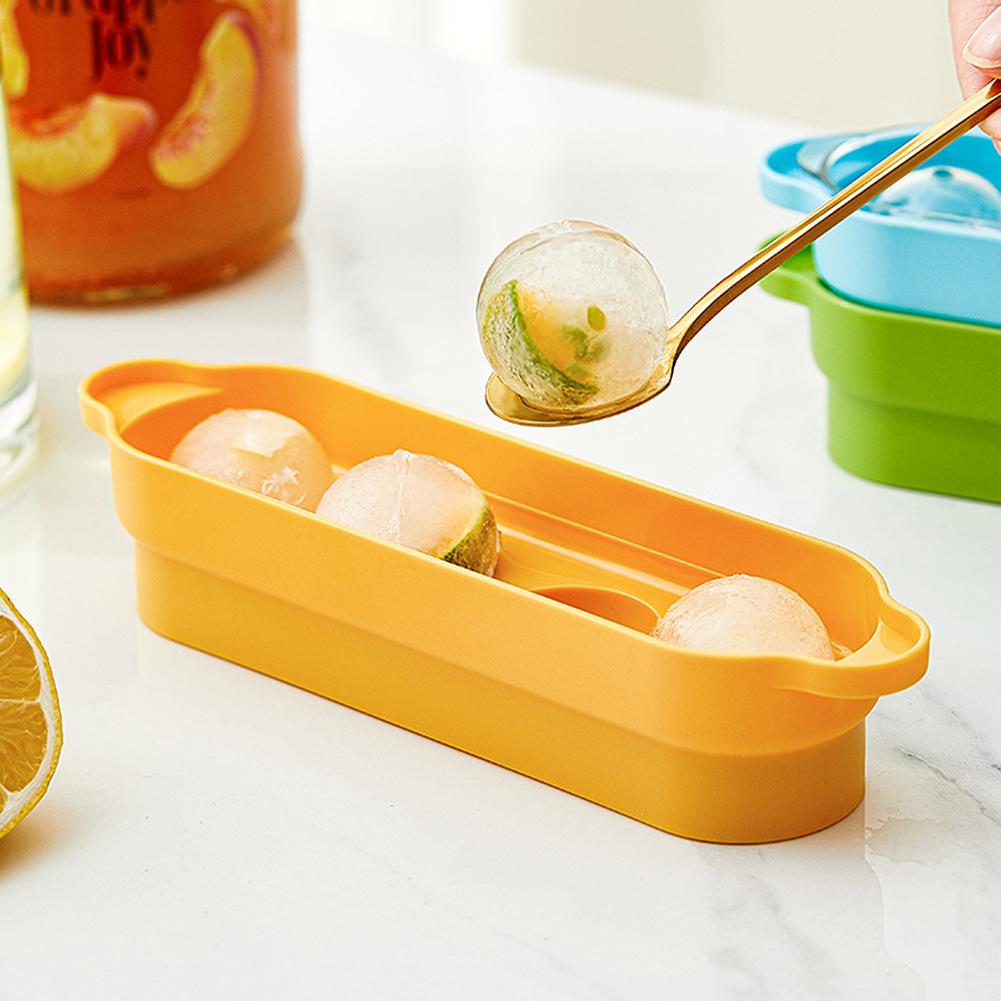 

Ice Ball 4 Grid DIY Ice Cube Reusable Home Bar Party Supplies (Yellow) China Mainland