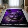 Horror Freddy F-FNAF Spiele Wohnzimmer Rutschfester Teppich Weicher Teppich für Schlafzimmer Kinderzimmer Spielzimmer Sofa, Heimdekoration Fußmatte Geschenk
