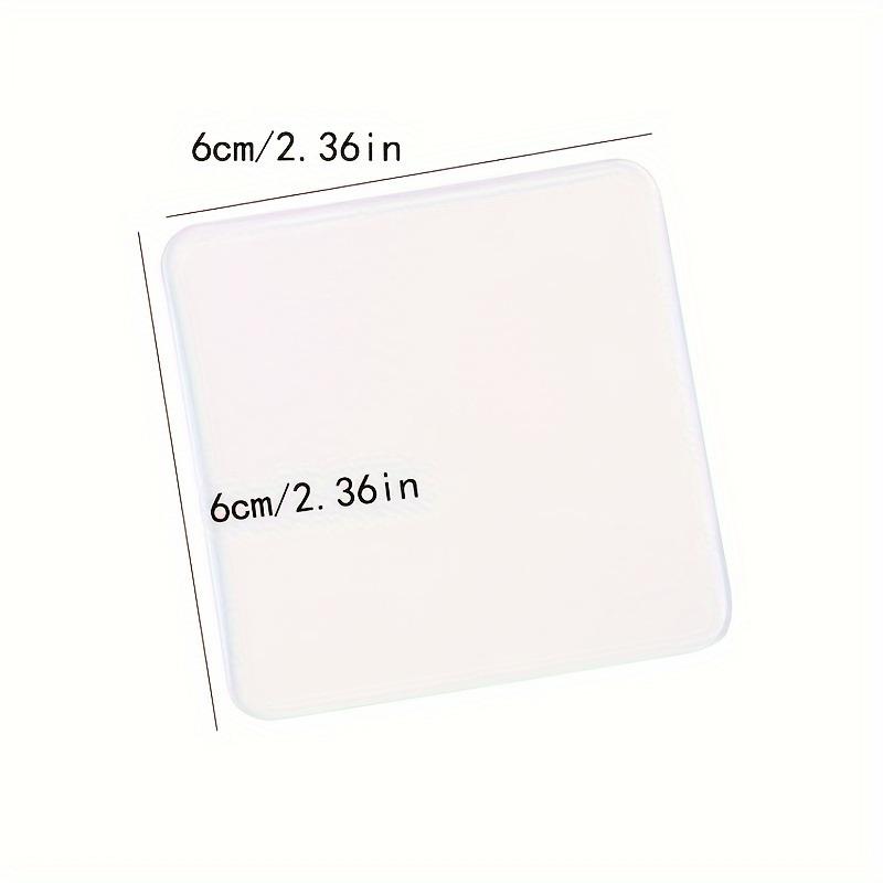 

10 шт. Двусторонние клейкие ленты, самоклеящиеся прозрачные квадратные липкие подушечки для DIY-поделок, бытового использования