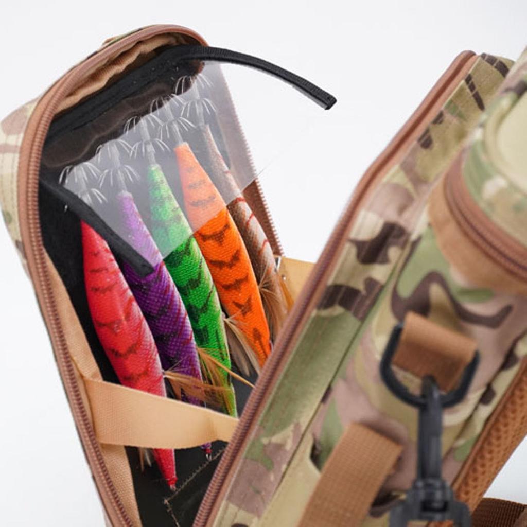 X'SELL Natural One Balıkçılık Çantası, Egi Çantası, Egi Balıkçılık Çantası, Takım Çantası, Yem Çantası, Wading Çantası, Çok Fonksiyonlu, Büyük Kapasiteli, Run and Gun Çantası NO-008