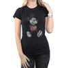 Disney Womens/Ladies Walking Mickey Mouse Cotton T-Shirt