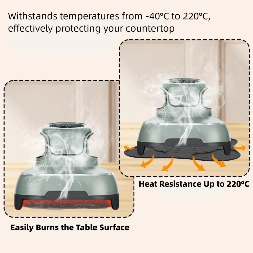 High Temperature Resistant Air Fryer Silicone Insulation Pad Hot Pads Air Fryer Use