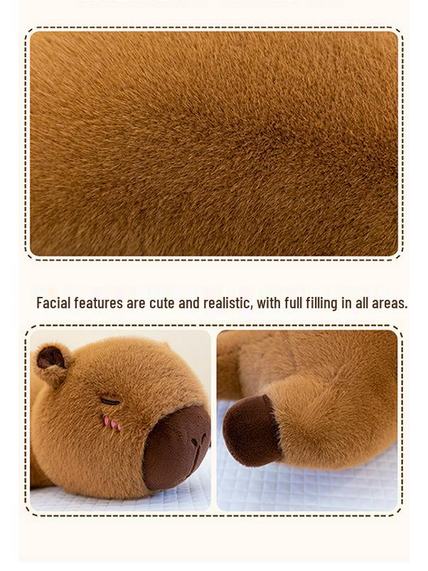 Capybara Plush Toy Pillow: Cute, Long, and Unique Animal Doll