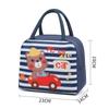 Cartoon Bento Insulated Lunch Bag with Aluminum Foil, Waterproof & Thickened