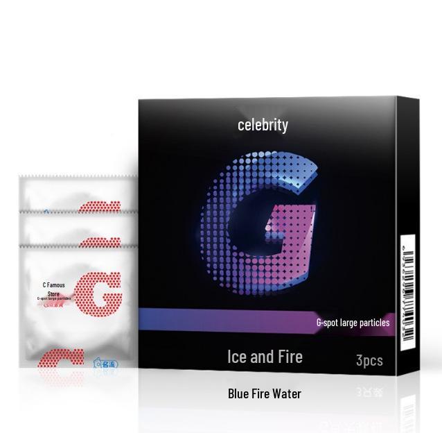 Mingliu Granular Ribbed Long-Lasting Lubricated Condoms - 002 Night Watery Angel Xiaoye Mo