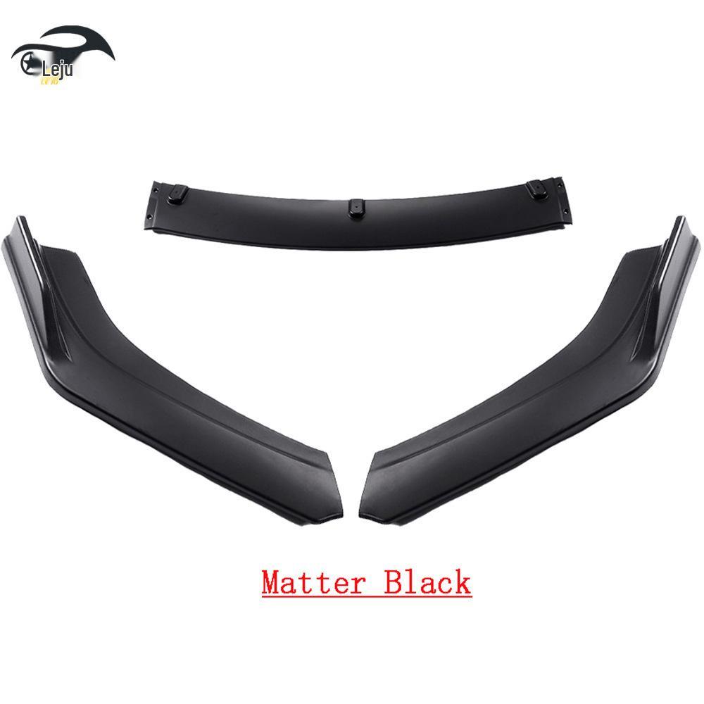 Skoda Superb 2016-18 Czarny Błyszczący Dodatek - Dolna Listwa Przedniego Zderzaka