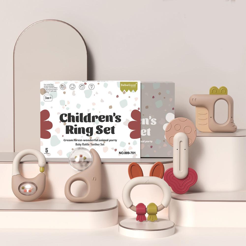 

Новорожденные могут жевать воду, кипятить зубы, скрежетать зубами, набор погремушек, погремушка для раннего обучения, успокаивающие игрушки для младенцев и малышей