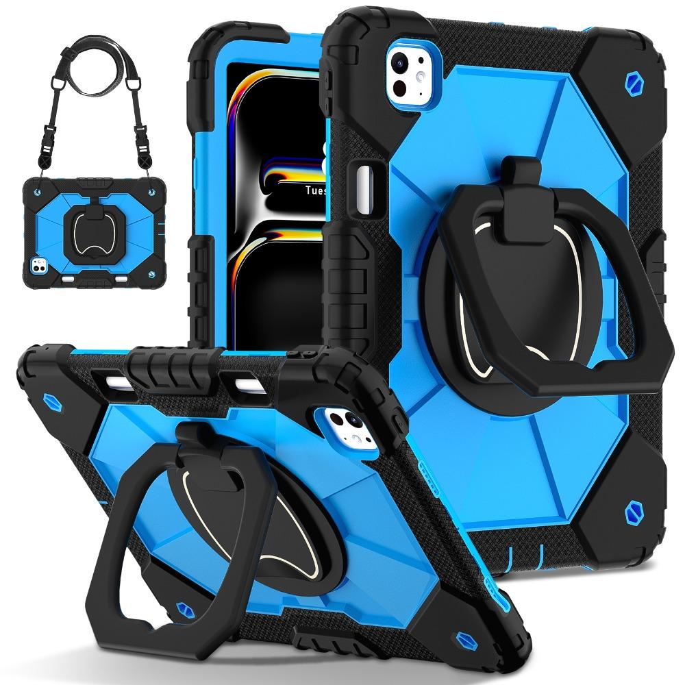 Stoßfeste Tablet-Hülle für IPad Air5 Air11 10. Gen. A16 A19 Pro11 13 IPad 10.2 9. 8. 6. 5. 9.7 Mini 7 6 Drehbarer Ständer Case Funda