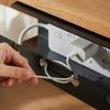 Sturdy Spacious Under Desk Cable Tray No Drilling Clamp Mount Power Strip Holder Desk Cord Organizer Office Wire Storage Supplie