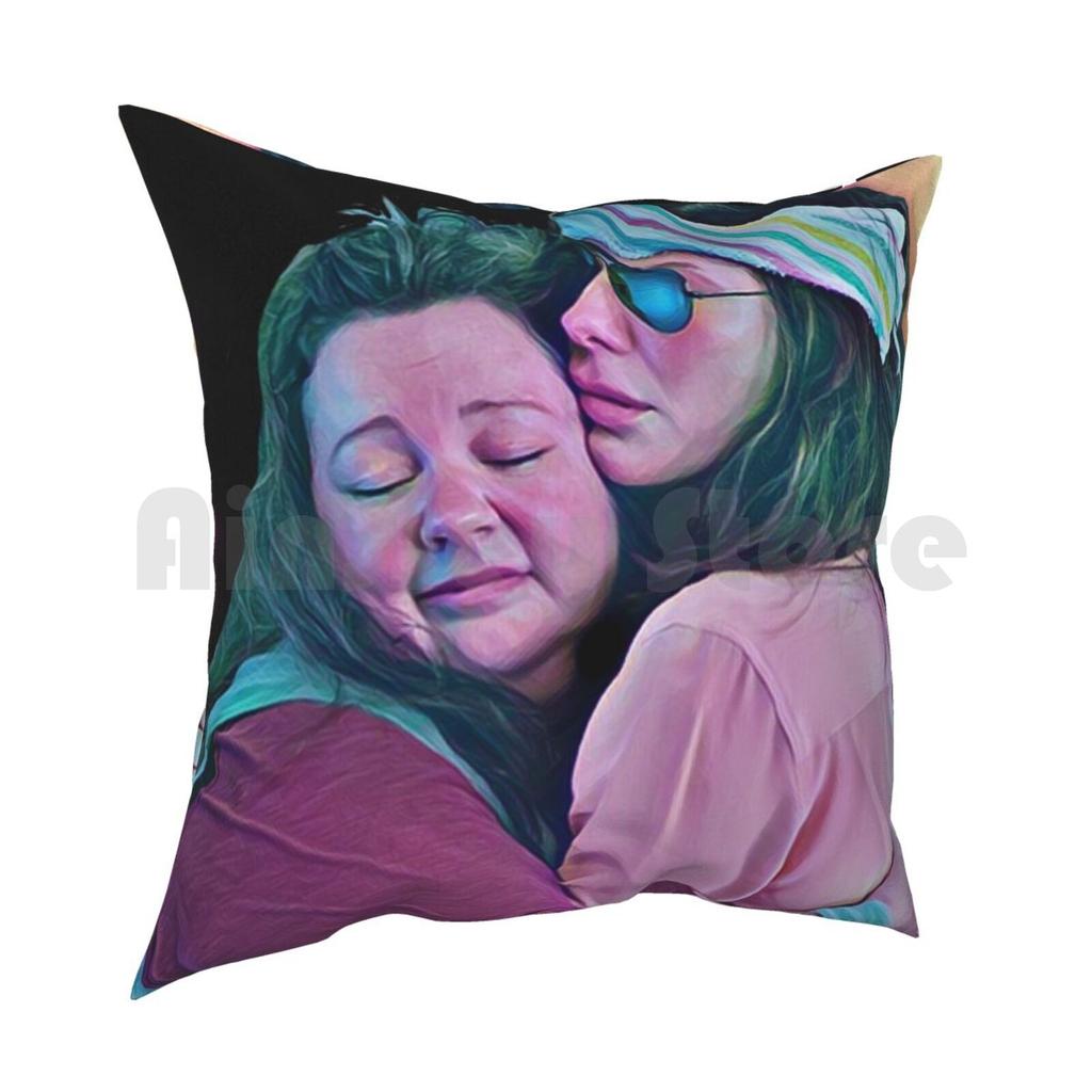 Melissa And Sandra Pillow Case Printed Home Soft DIY Pillow Cover The Heat Melissa Mccarthy Sandra Bullock Melissa And