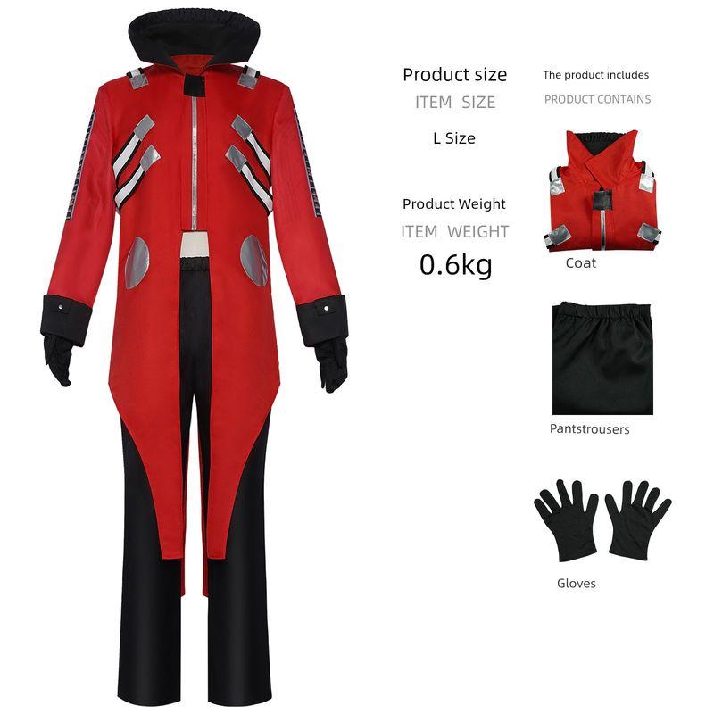 Sonic the Hedgehog 2 Cosplay Costume Halloween Dr. Eggman Red Suit Cosplay Anime Stage Costume
