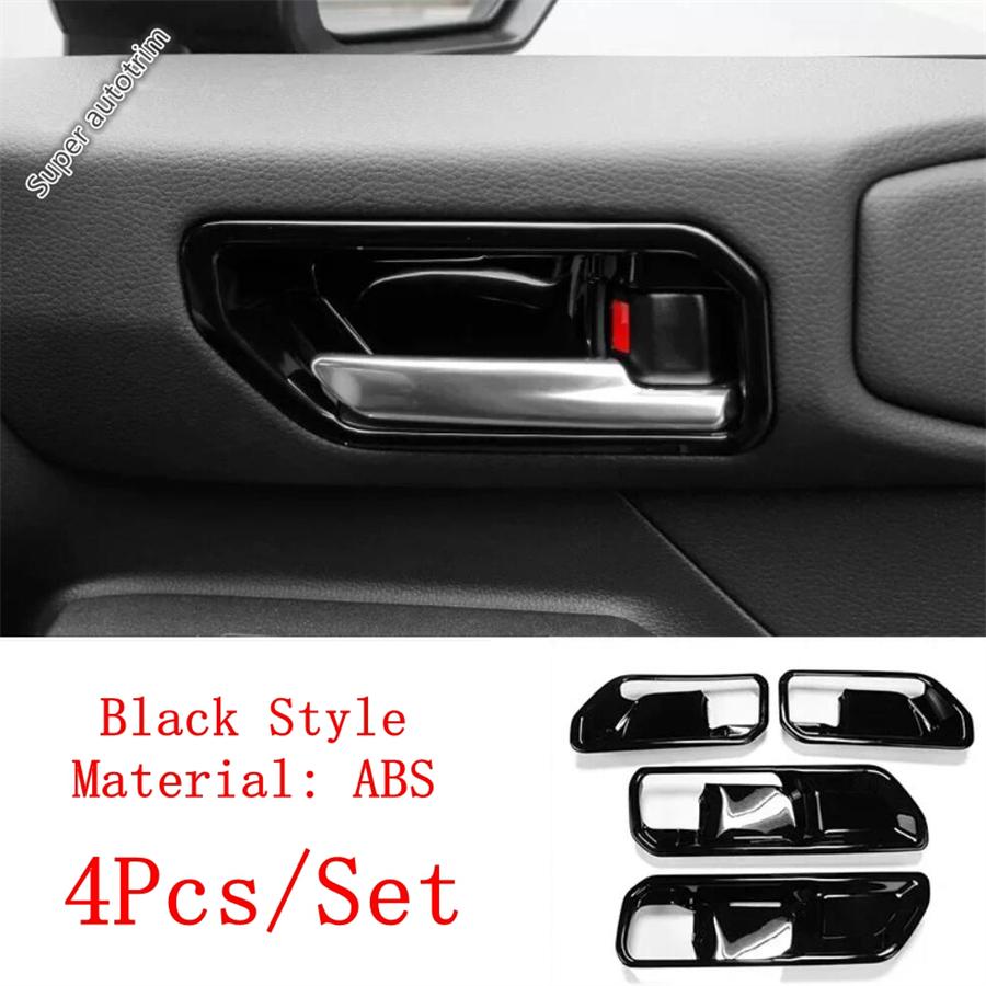 Black Head Light Steering Wheel Dashboard Frame Cover Trim Accessories For Toyota Land Cruiser 250 Prado LC250 2024 2025 2026