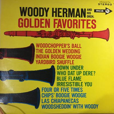 LP Record WOODY HERMAN & HIS ORCHESTRA - Woody Herman's Golden Favorites COPS1002 MCA Records New Zealan Jazz Used