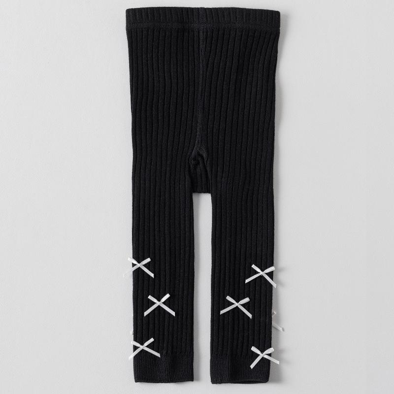 Baumwoll-Tights mit hoher Elastizität für Mädchen - Frühjahrs- & Herbst-Leggings für Säuglinge, Kleinkinder & Kinder