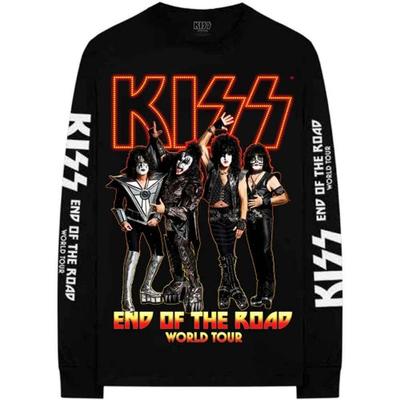 Kiss T-shirt z długim rękawem dla dorosłych „End Of The Road Tour” unisex
