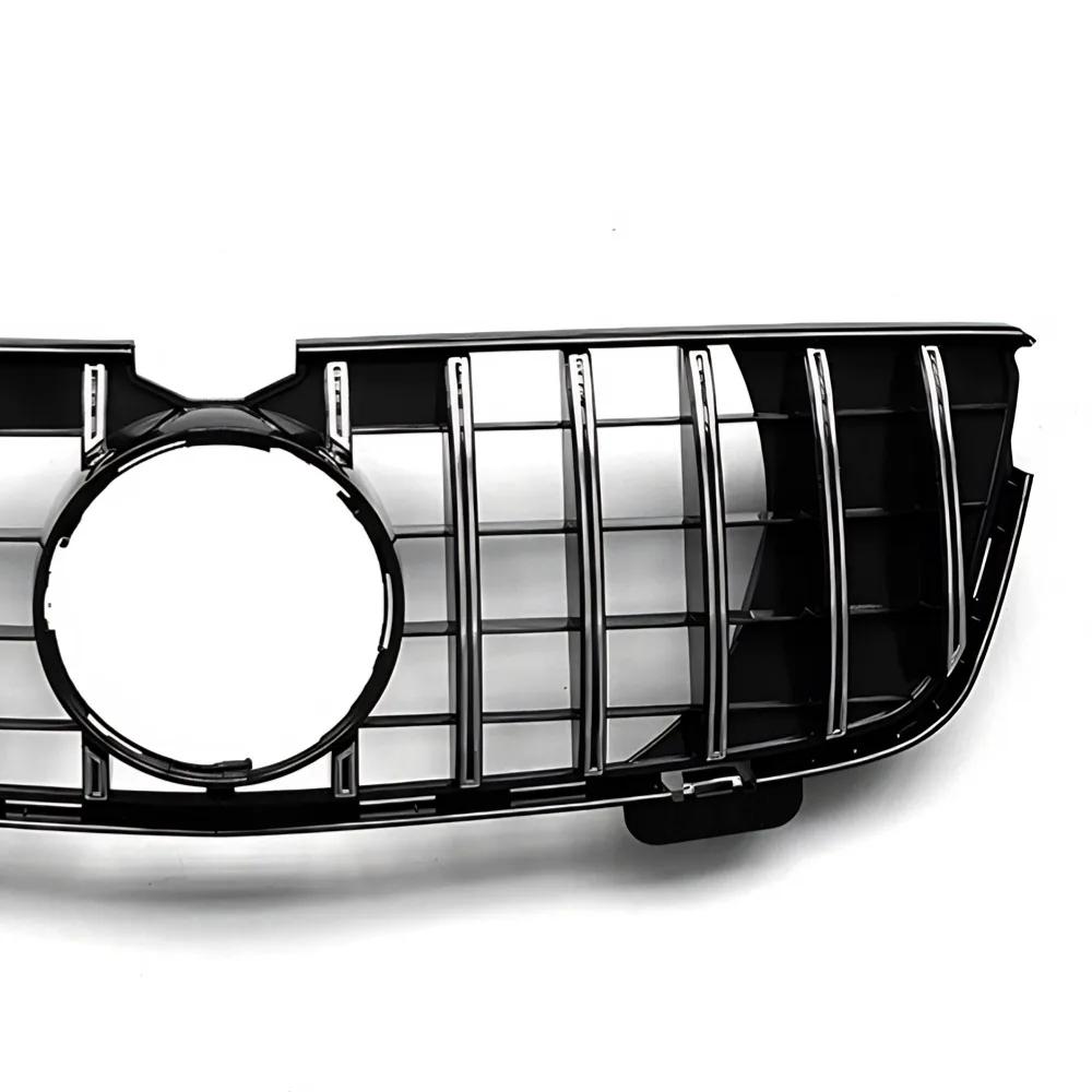 Pentru Mercedes GL X164 2007-2009 GL320 GL350 GL450 GL550 GL500 Grilă Frontală Stil Diamant Negru Sport Mesh Îmbunătățire Înlocuire
