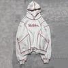 European and American Fashion Trendy Brand Letter Printing Loose Sweater Y2K Hip Hop Street Wear Men's and Women's Jumpers Top Set