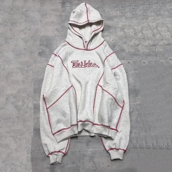 European and American Fashion Trendy Brand Letter Printing Loose Sweater Y2K Hip Hop Street Wear Men's and Women's Jumpers Top Set