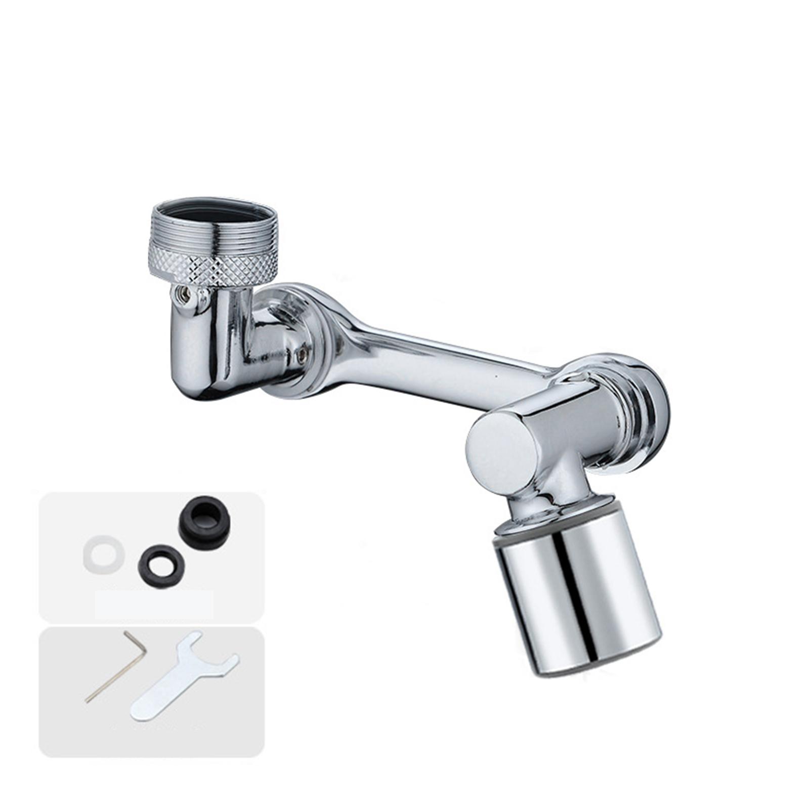 

1080° Sink Faucet Aerator Extension,Swivel Bathroom Faucet for Toddlers,Splash-proof,Kitchen Accessorie,Face Washing with Filter белый