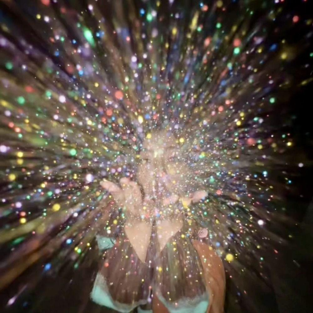 Shining Simulated Fireworks Glitter Powder Photographic Prop Decorative Powder Children's Toy