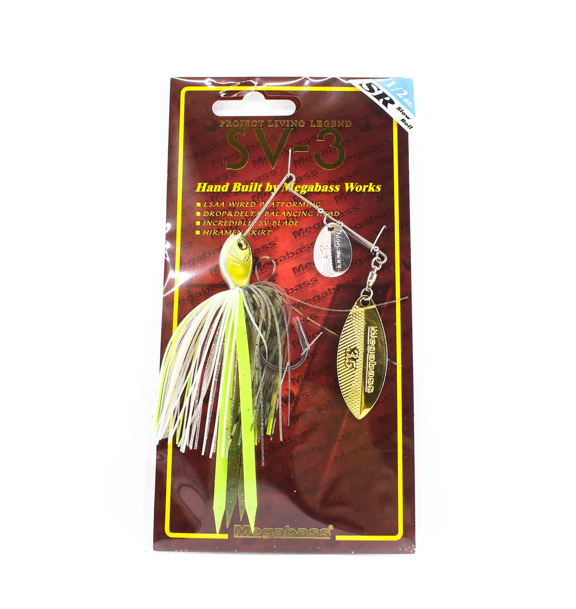 

Megabass Спиннербейт SV 3 1/2 унции SR Ayu (3509)