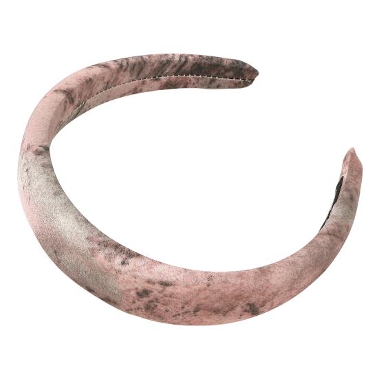 Women Hair Hoop Heightened Design Tie-Dye Print Headband Elastic Ink Painting Headpiece Hair Accessories