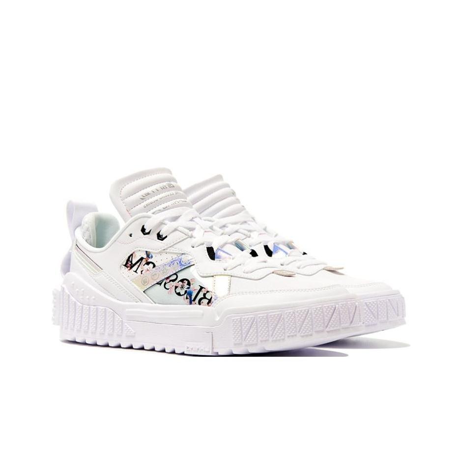 Li Ning 001 Unblock Low-Top Sneakers Men Sneakers White AGCR345-1