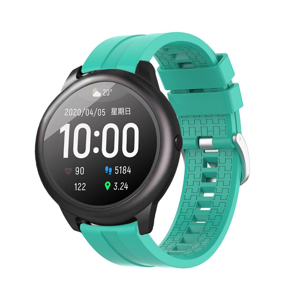 Dla Xiaomi haylou solar ls05 Sportowy Silikonowy 22mm Pasek do Zegarka PasekSmart Opaska Bransoletka Pasek Dla Haylou RT LS05S