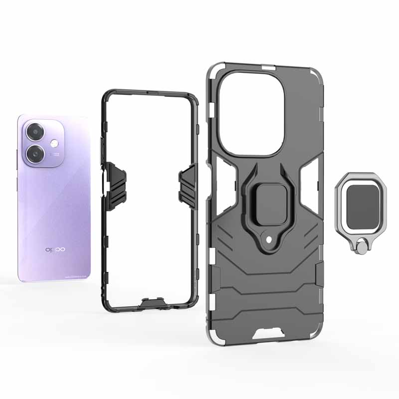 Fundas For Oppo A40 A 40 4G Case Shockproof Armor Holder Back Coque for OPPO A40 A40m A60 A80 A3 A3X CPH2669 5G Phone Cover