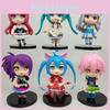Neue Hatsune Miku Figuren (6 Modelle) aus PVC, Anime-Zubehör, Hatsune Beauty Girl Dekorationspuppe, Automatendekoration, Charaktere)