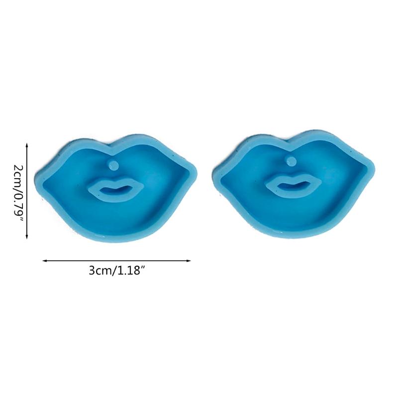 DIY Art Crafts Ear Studs Casting Mold Handmade DIY Earrings Silicone Mold Eardrops Danglers UV Crystal Resin Epoxy Mold