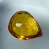 Certified 5.80 Ct Natural Orange Sapphire Perfect Pear Cut Loose Gemstone