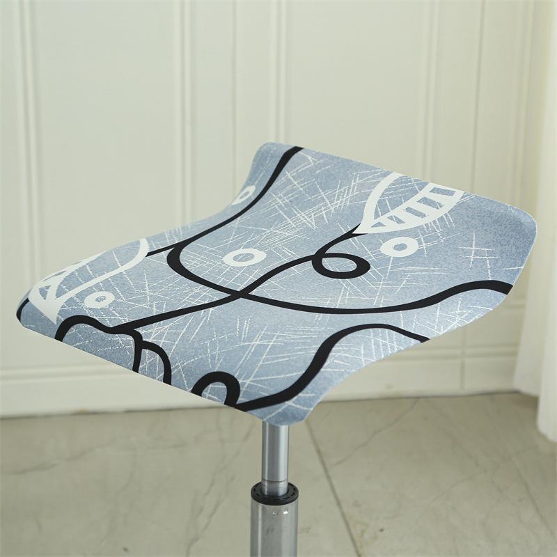 Elastic Bar Stool Covers Stretchable Chair Slipcover for Lifting/Rotating Chair Furniture Protector for Hotel/Office/Dining Room