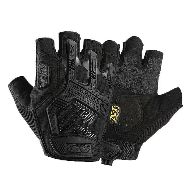 Tactical Touch-Screen Non-Slip Half-Finger Gloves for Cycling & Outdoor Sports.