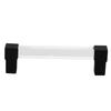 Acrylic Drawer Pulls Single Hole Crystal Cabinet Drawer Pulls for Kitchen Cabinets Dresser Cupboard