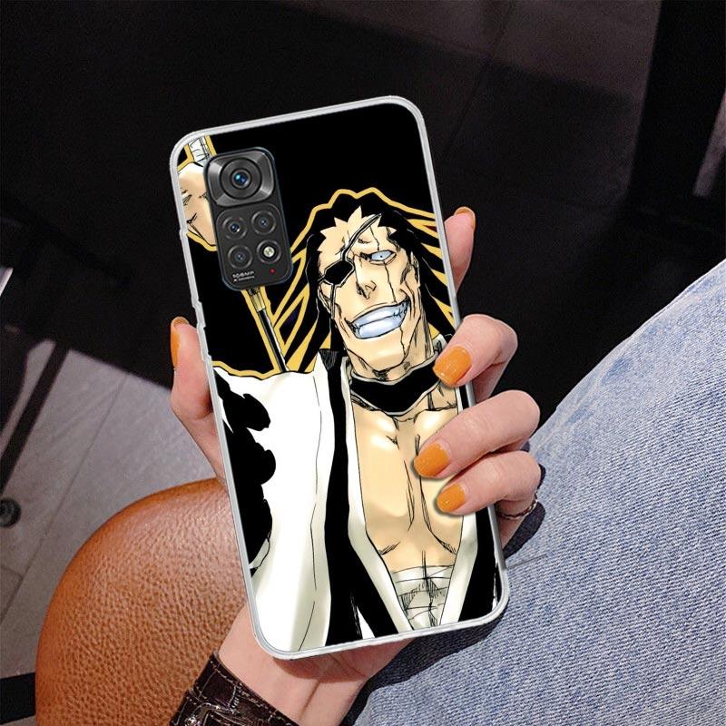 

Чохол для телефону Bleach Zaraki Kenpachi для Xiaomi Redmi Note 15 14 13 12S 12 11 Pro Plus 14S 11S 11E 10 10S 11T 5G Персоналізована обкладинка Redmi Note 15 Pro 4G