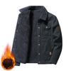 Middle-aged Men's Casual Autumn and Winter Jackets, Thick Jackets, and Fleece Tops.