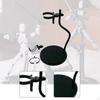 Action Figure Display Stand Base with Clips Doll Holder for 15-30cm