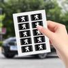 2026 Hot Car Sticker 3D Epoxy Car Stickers Small Drop Glue Decals Car Decoration Accessories For Peugeot 206 208 306 307 308 407