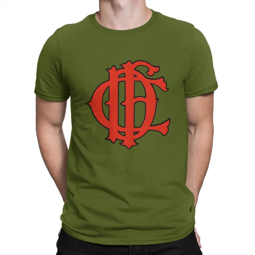 T-Shirts CFD LOGO Vintage 100% Cotton Tees Short Sleeve Chicago Fire T Shirt Round Collar Clothes Summer Unisex