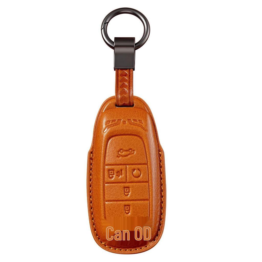 AION Series Genuine Leather Key Case for Y, S, Ya, V, LX Models