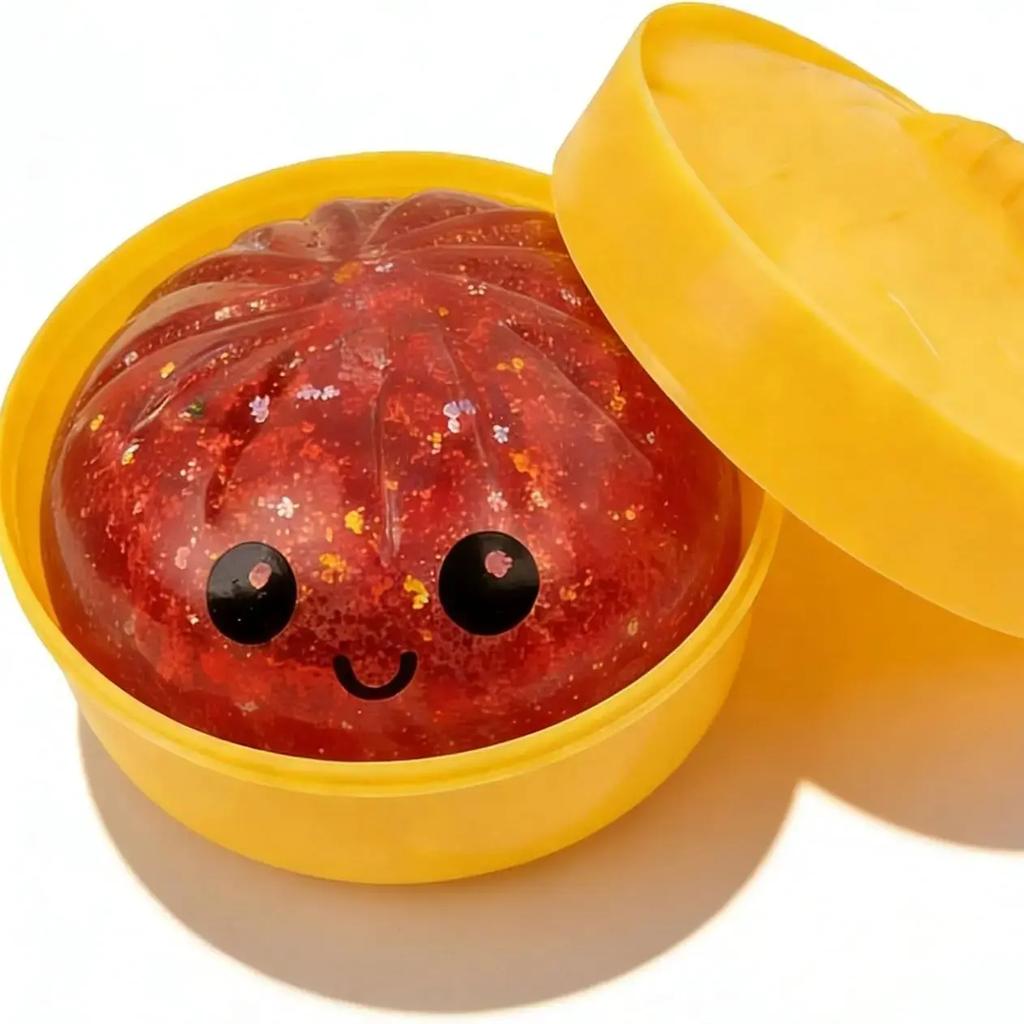 Dev Simli Mantı Squishy, Mega Gökkuşağı Mantıları, Buharlı Pişirme Kutulu Sevimli Kaygı Giderici Fidget Oyuncak, Yetişkinler İçin Yumuşak Sıkılabilir Decompression Hamuru