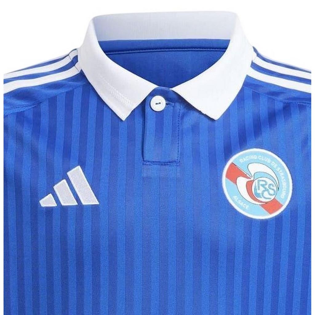 adidas Childrens/Kids 2025/2026 RC Strasbourg Football Shirt