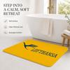 Airline Brand L-LufthansaS Floor Mat Non-Slip Absorbent Floor Mat Decorative Rug for Home Bathroom Bedroom Entryway