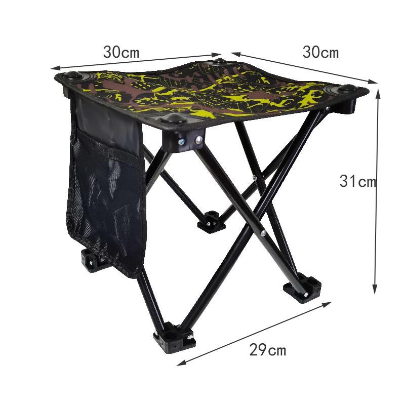 Compact Folding Fishing and Beach Chair - Portable, Lightweight Travel Stool