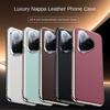 Luxury Leather Plating Phone Case for HUAWEI Pura 80 Ultra 80Pro 70 Pro Plus Shockproof Lens Protection Back Cover Hard Shell