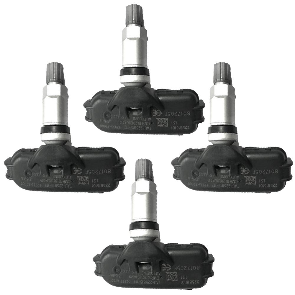 4Pcs Tire Pressure Monitoring Sensors Fit for Kia Rio, Fit for Hyundai Elantra Azera Yucson 52933-3X200